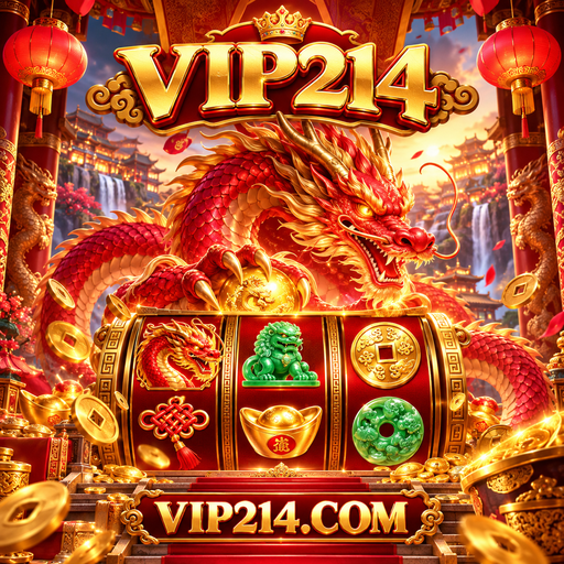 VIP214 · Ilustração de jogo slot, tema dragon