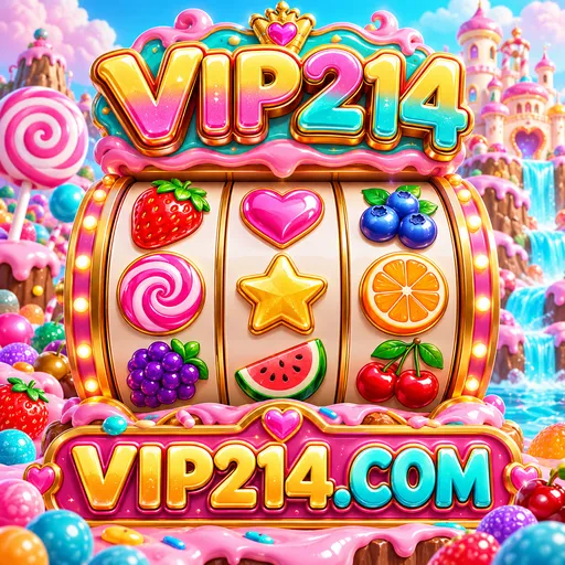 VIP214 · Ilustração de jogo slot, tema candy